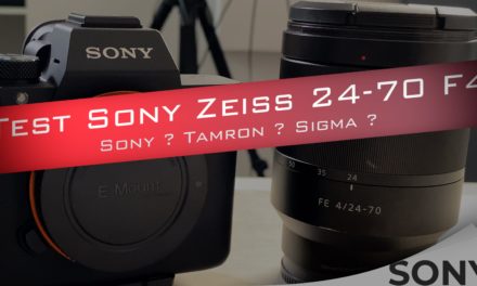 Test rapide du Sony FE 24-70 f4 : Un Objectif de kit