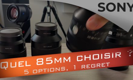 Comparatif des objectifs 85 mm Sony : Lequel choisir ?