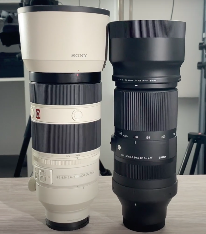 Comparatif Sony 100400 GM vs Sigma 100400 lequel choisir