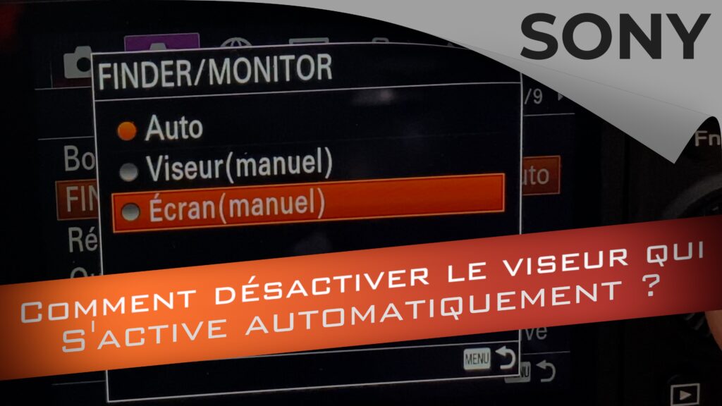 Comment désactiver viseur