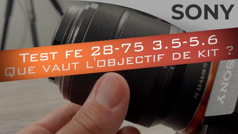 test FE28-70 kit sony
