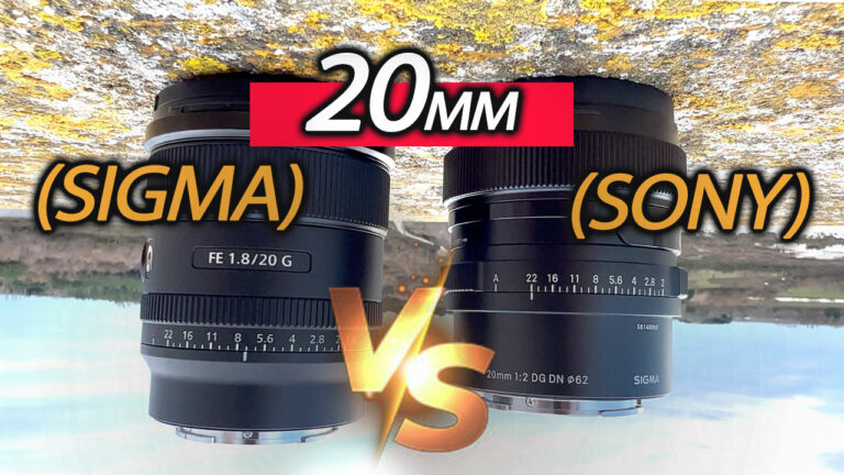 comparatif Sigma 20mm F2 DG DN